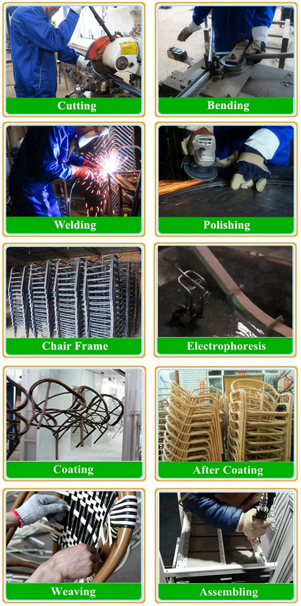 Product Dimension Chart