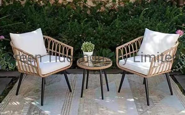 Stylish Modern Bistro Table and Chair Set for Outdoor Dining