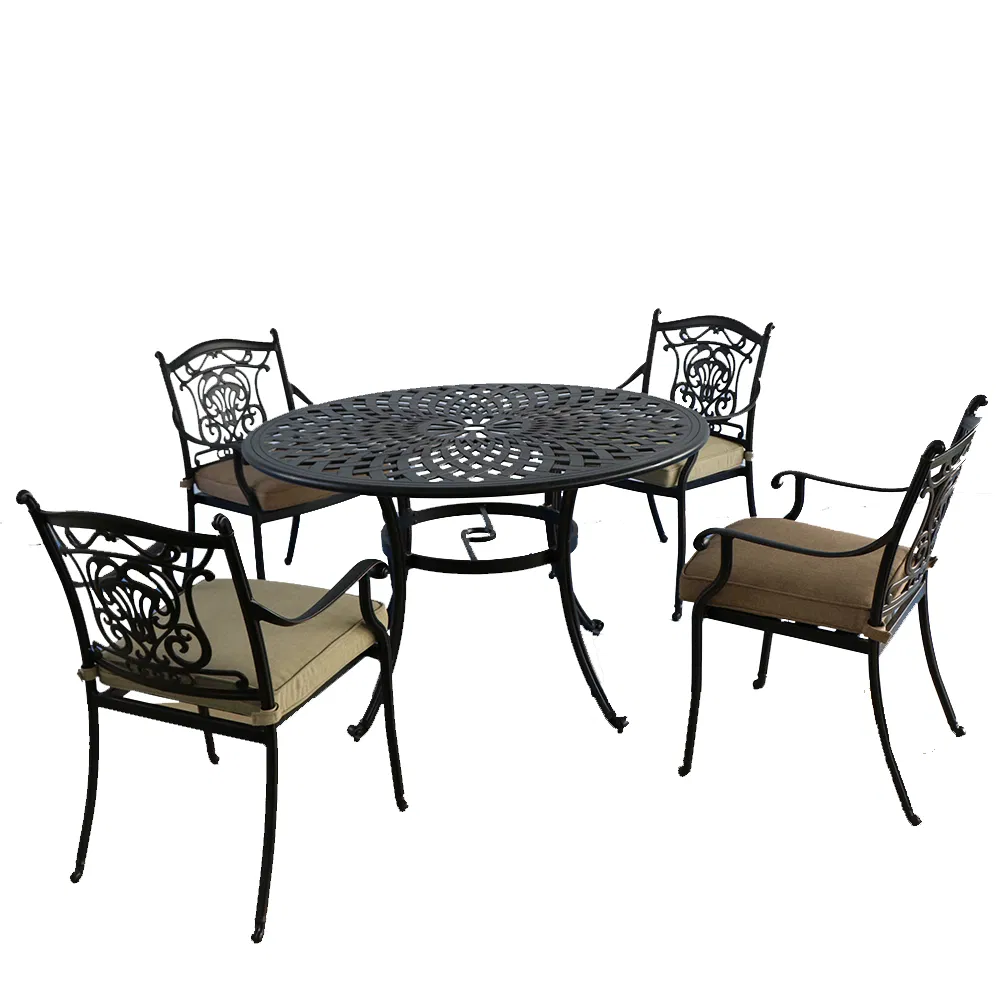 Outdoor Furniture Round Table dining Set