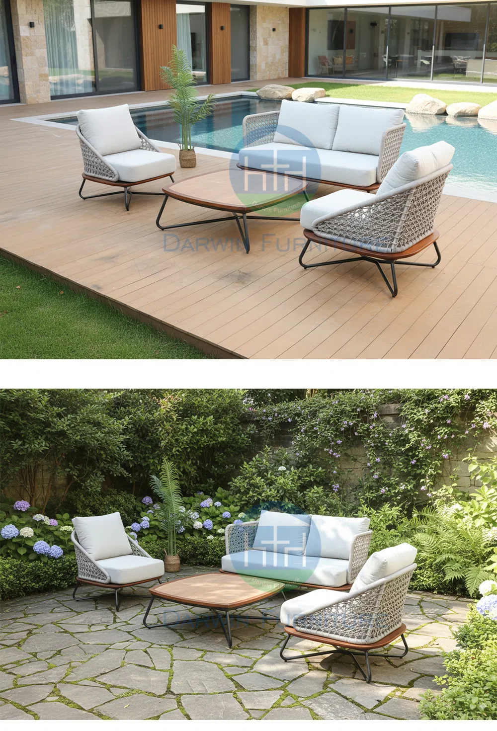 Outdoor Sectional Sofa Detail 1