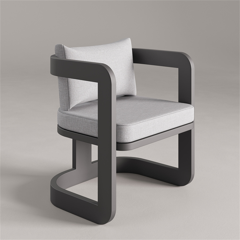 Modern Aluminum Outdoor Dining Set for Stylish Patios Furniture