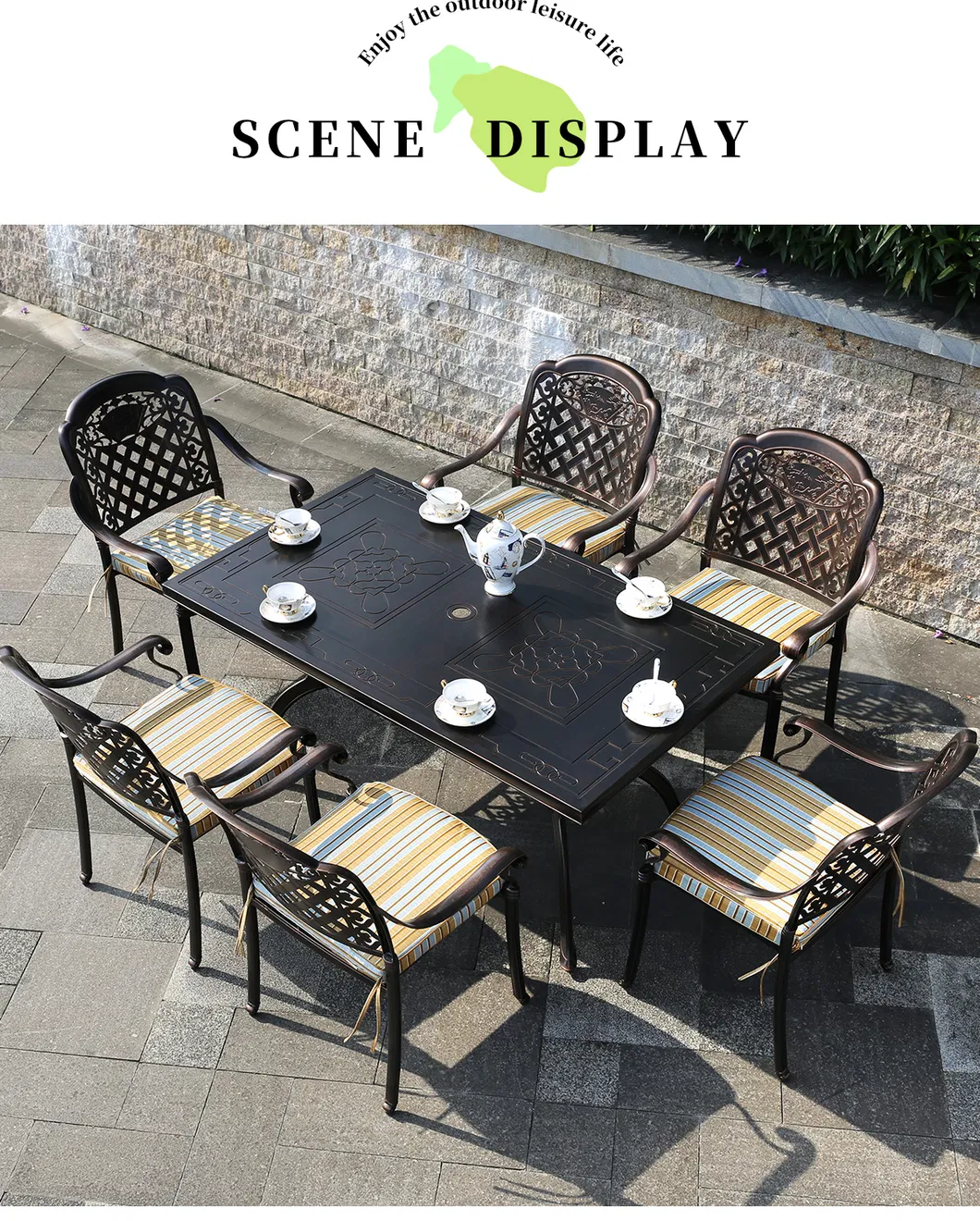 Outdoor Dining Close-up