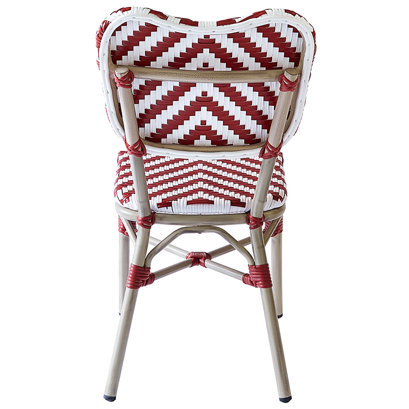 French Bistro Set in PE Rattan Frames for Indoor and Outdoor Use