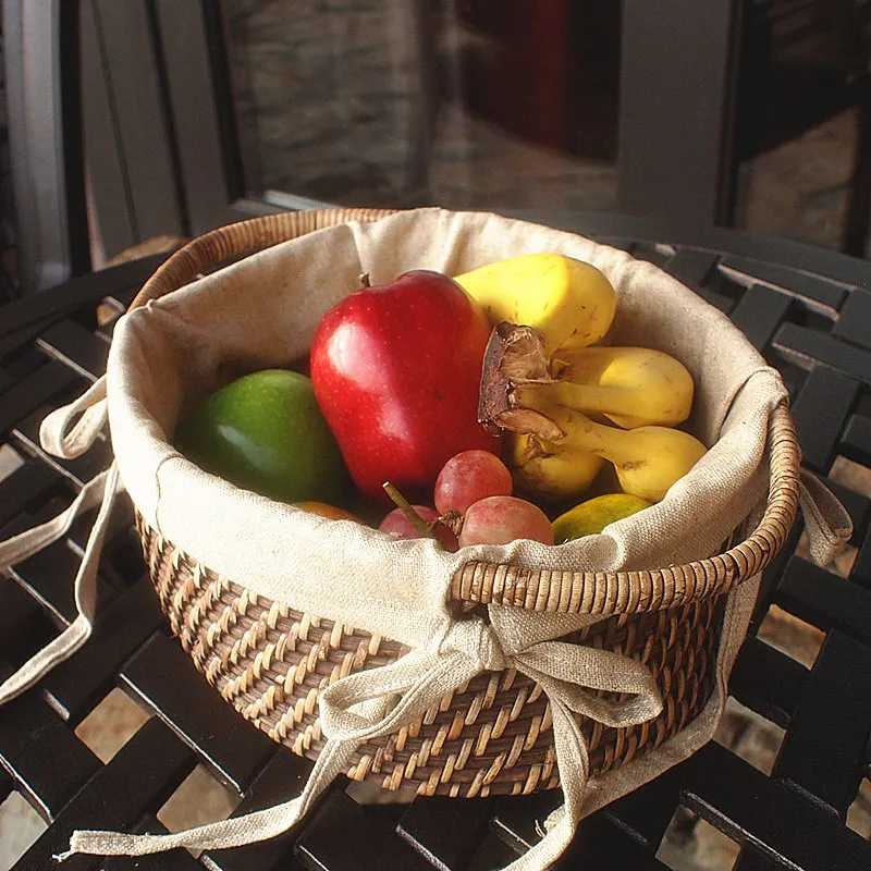 Rattan Basket Display 3