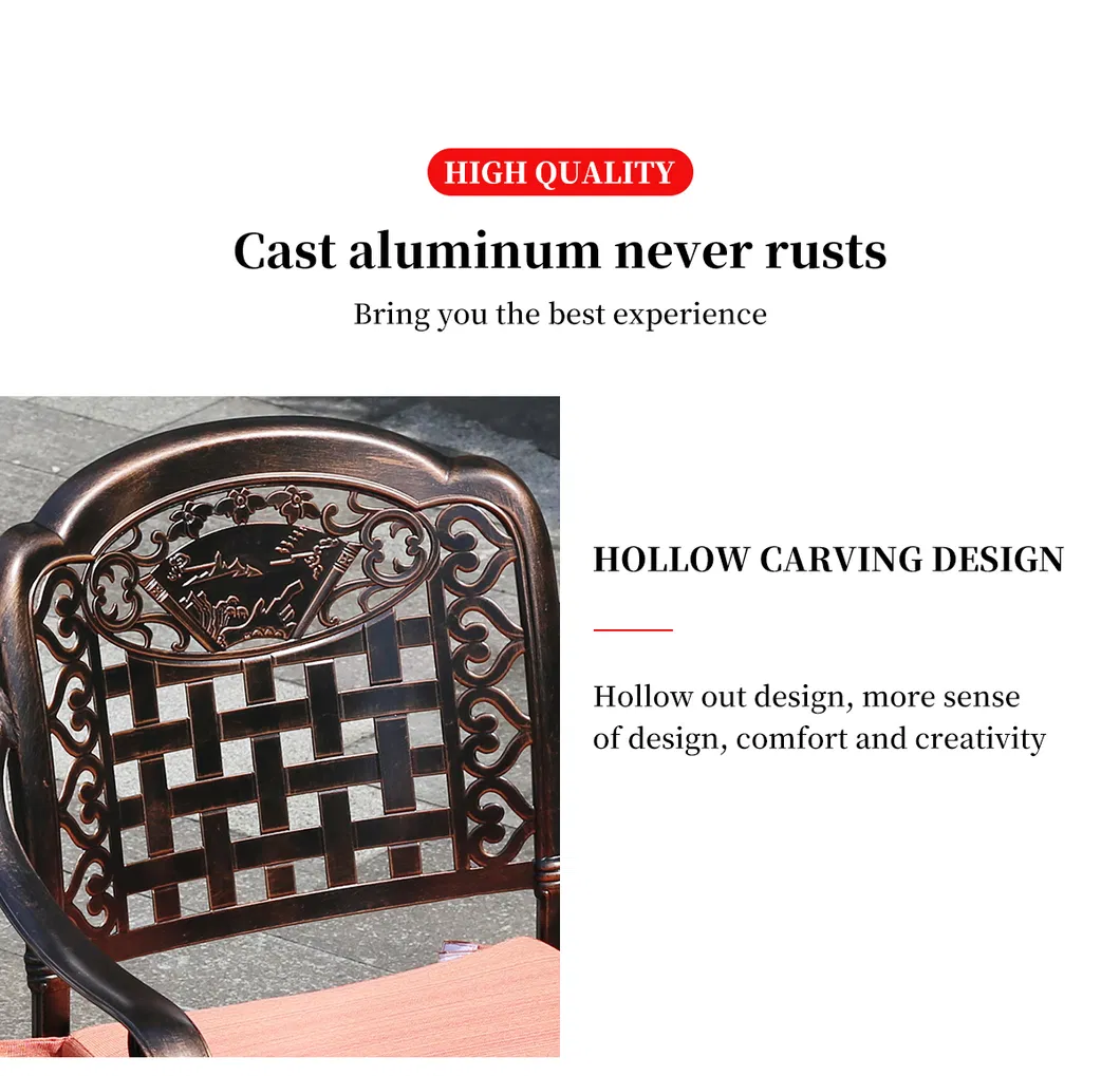 Outdoor Cast Aluminum Furniture