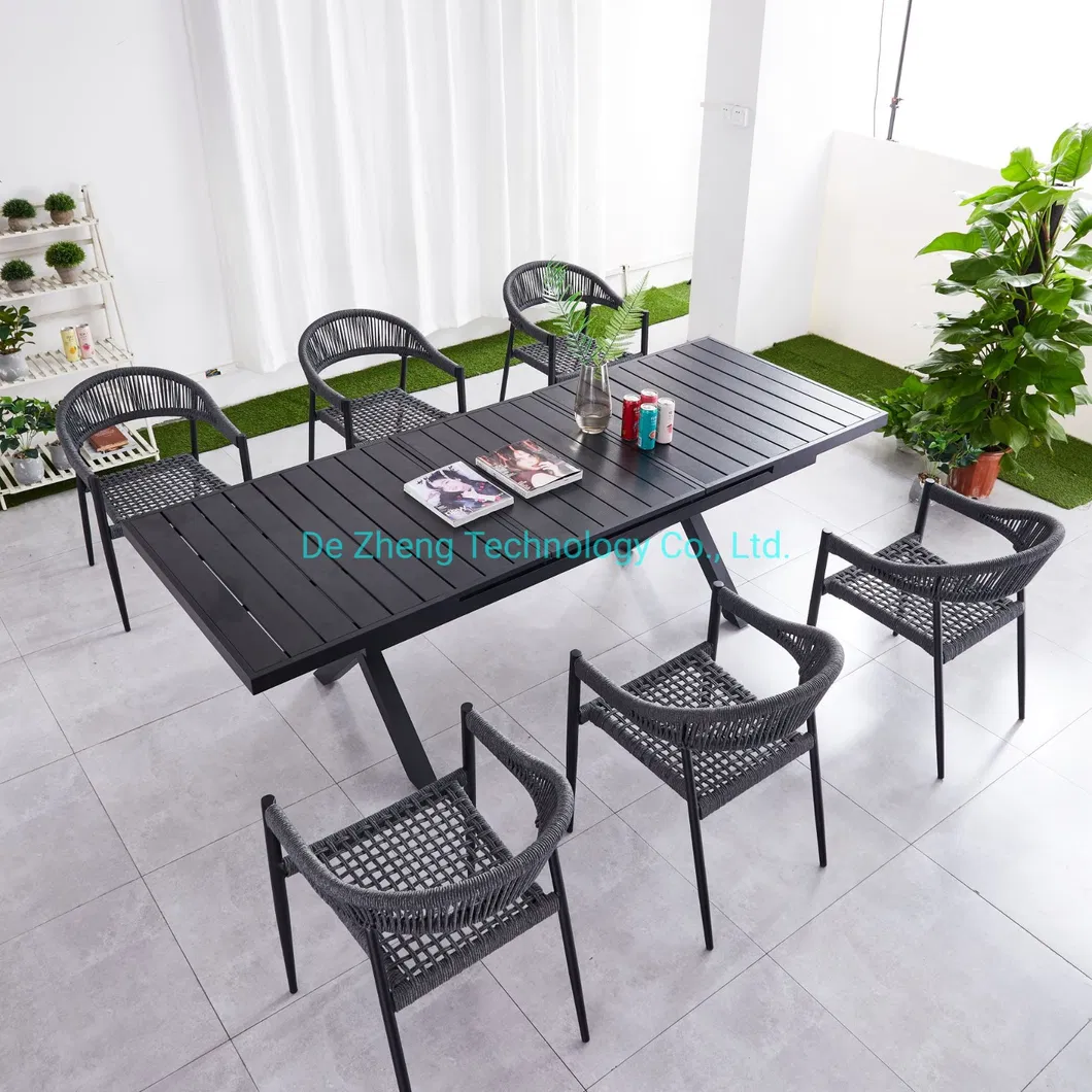 Outdoor Aluminum Table Set 7