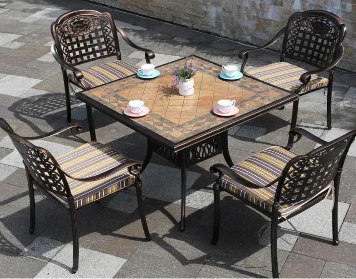 Outdoor Dining Coffee Chair and Table