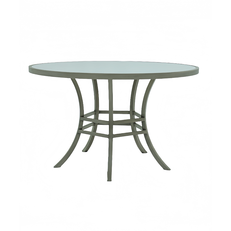 Outdoor Patio Furniture 5 Pieces Dining Set, Patio Furniture Set of 4 Patio Stackable Dining Chairs and Outdoor Metal Round Table