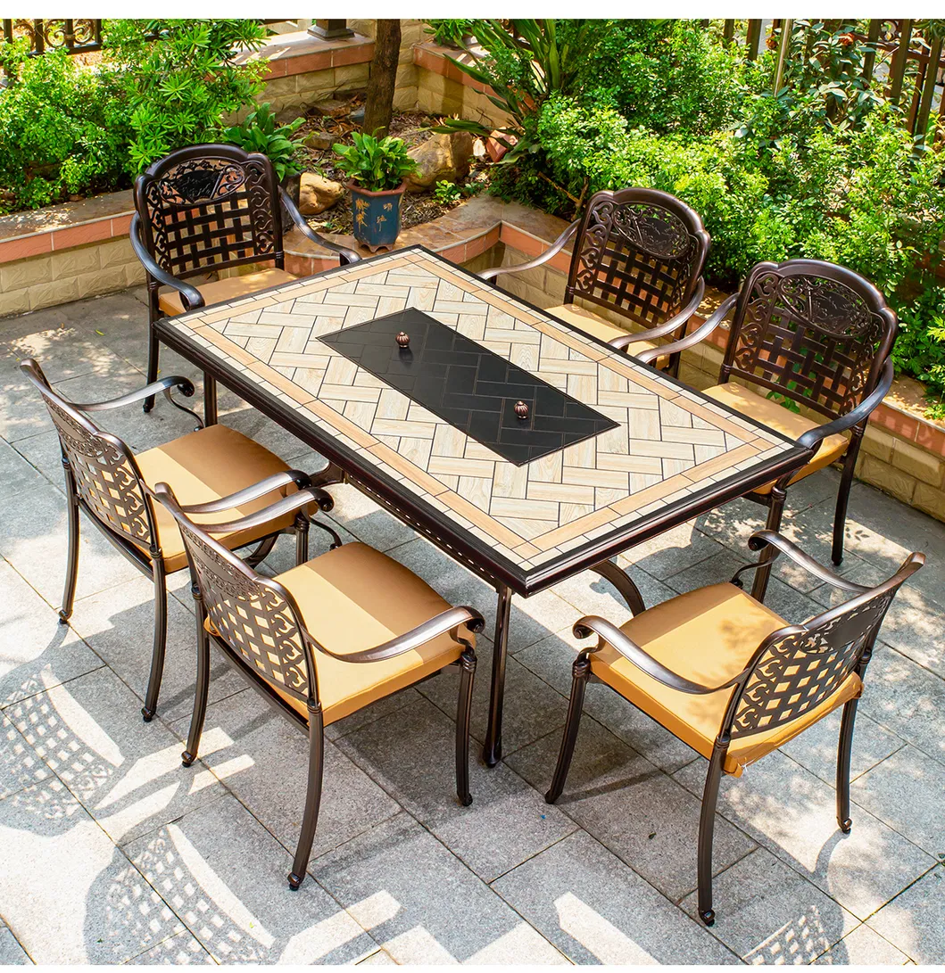 Outdoor Cast Aluminum Furniture