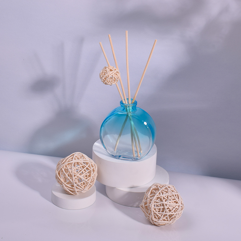 Wicker Woven Ball Colorful Decorative Wicker Ball Decorative Hanging Wicker