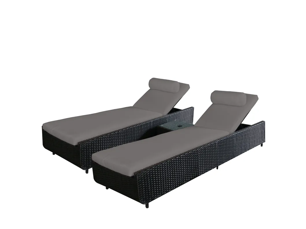 Outdoor Chaise Lounge View 4