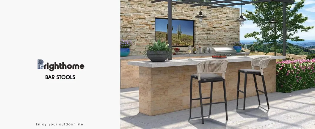 Outdoor Bar Chair Stools View 1