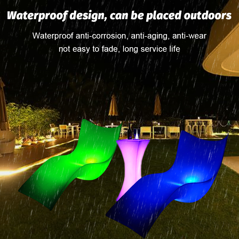 Outdoor Furniture Chaise Waterproof Swimming Pool Bed Sun Loungers