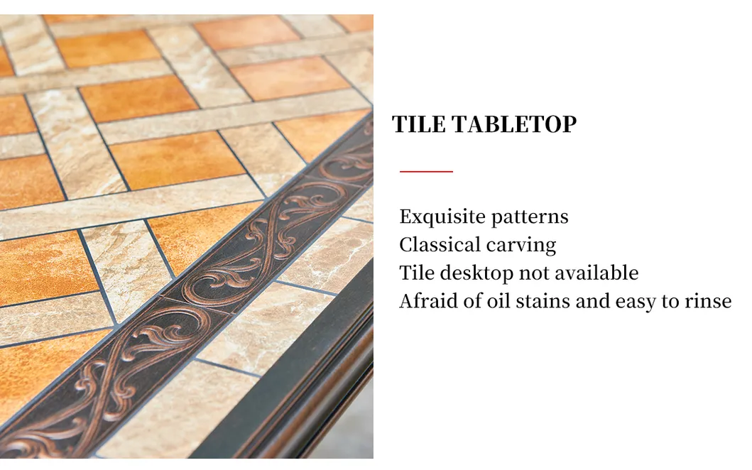 Outdoor Cast Aluminum Furniture