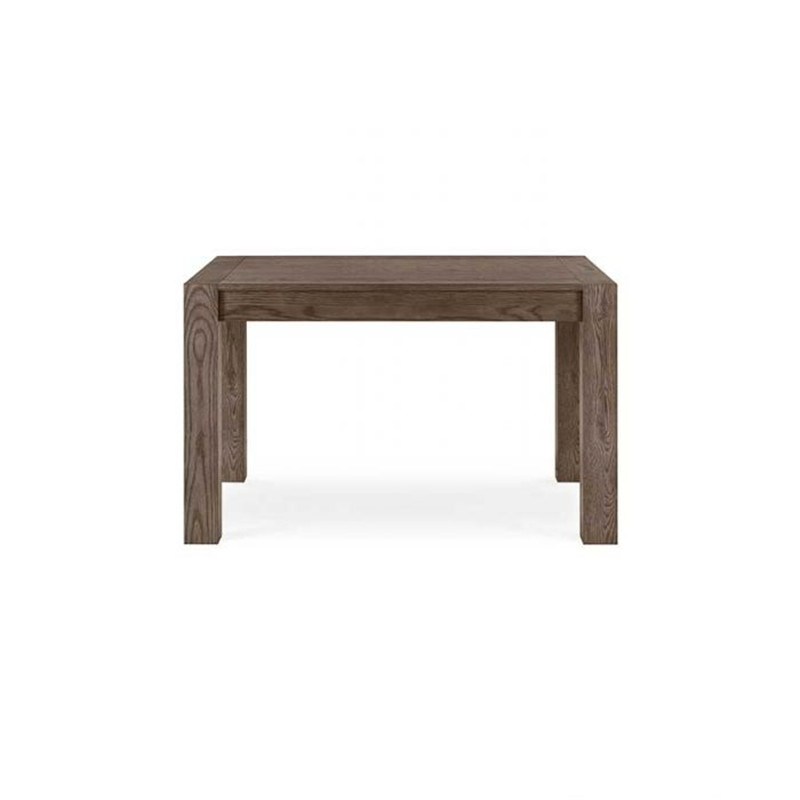 Wholesaler Classical Turin Dark Oak Small Extending Wooden Dining Table for The Dining Room, Kitchen and Apartment Furniture