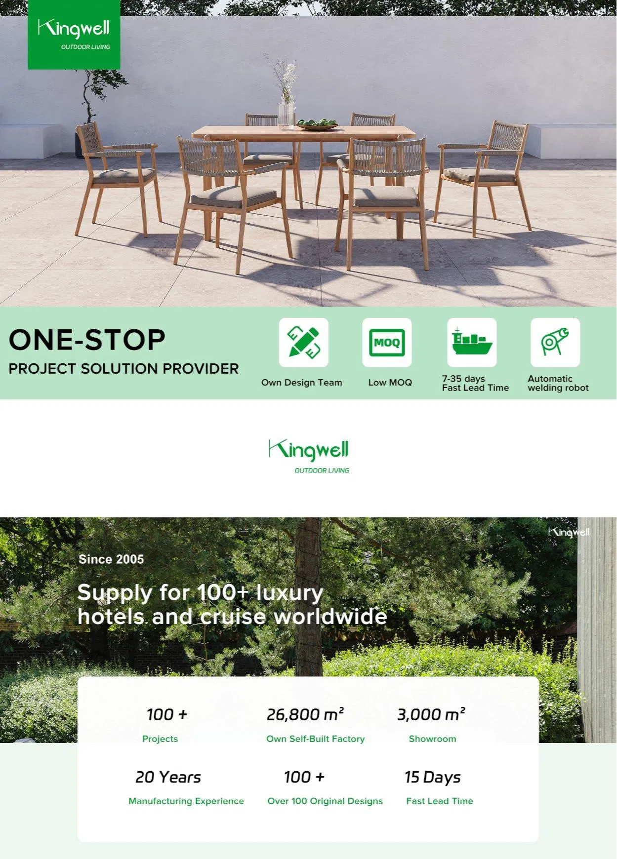 Outdoor Chairs and Table Sets Detail 1