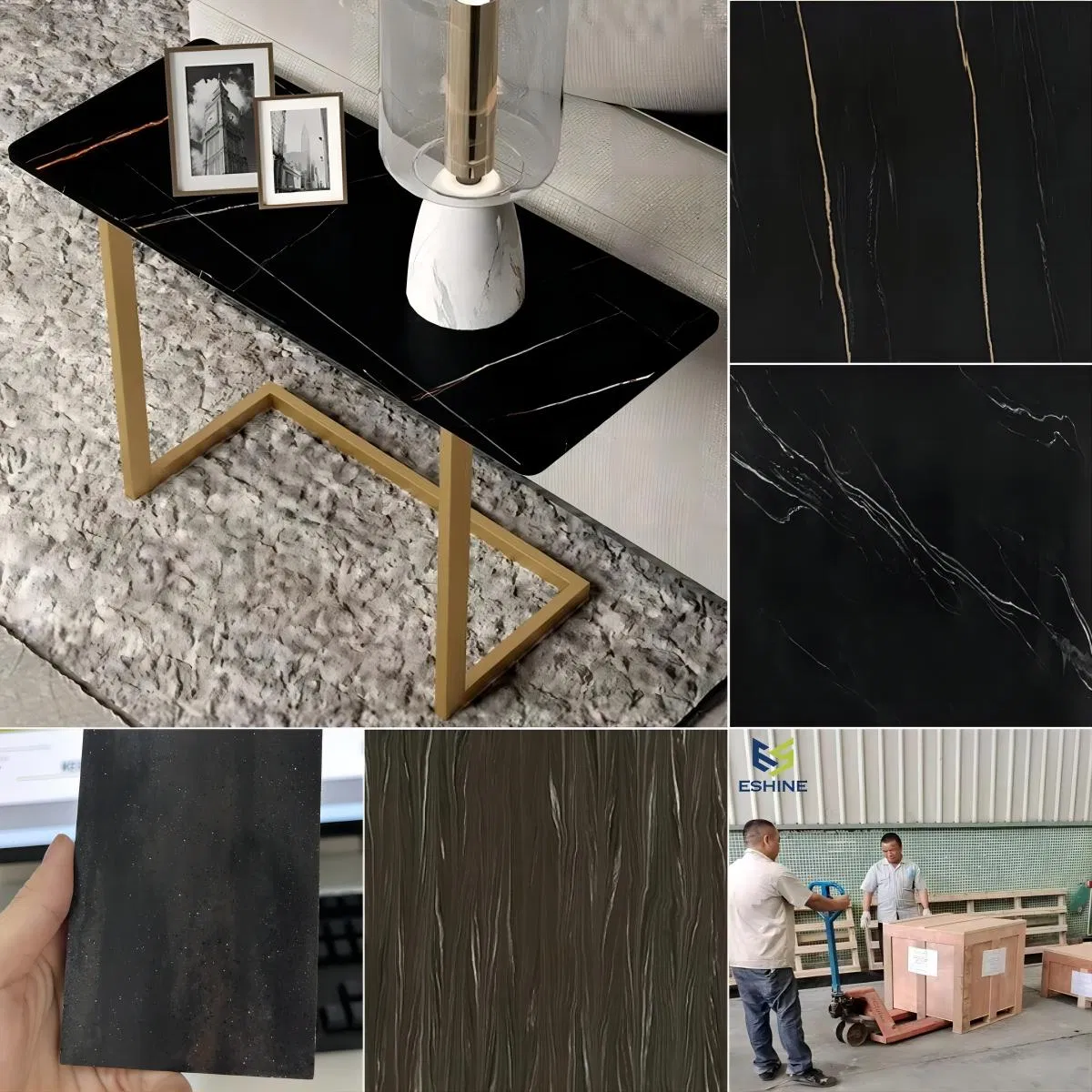 Customized Corian Table Tops for Sale in Vein Pattern/Cream/Warm White and Round/Square/Rectangle Design Corian Top Dining Table for Outdoor/Exterior