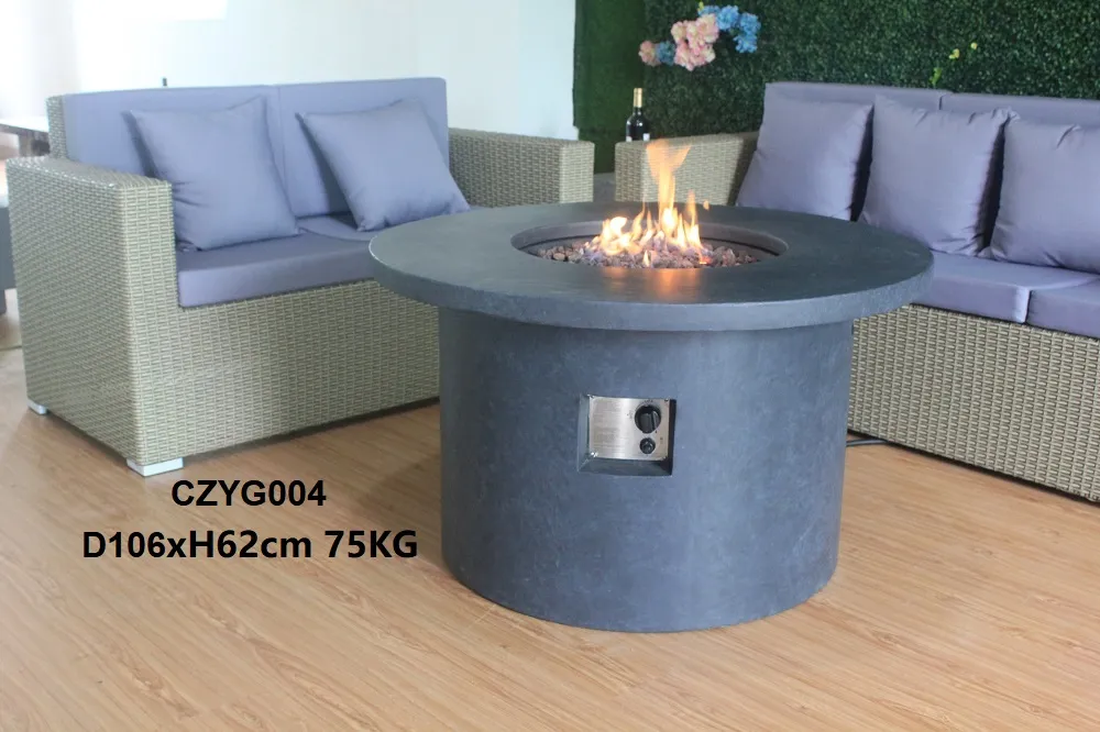 Gas Fire Pit Dining Table