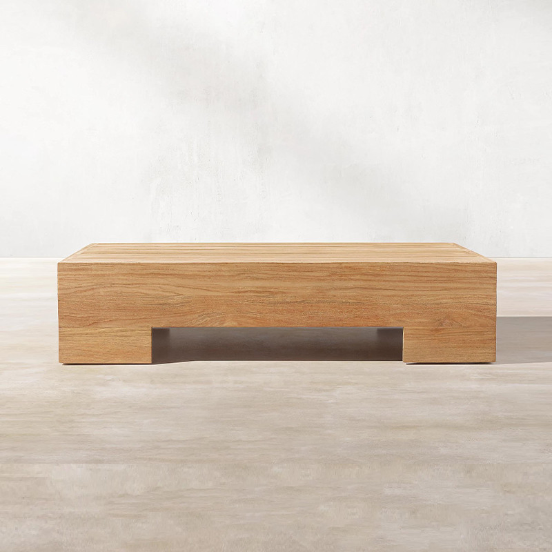 Modern Factory Custom Outdoor Garden Lovely Rattan Teak Wood Sofa Set Furniture