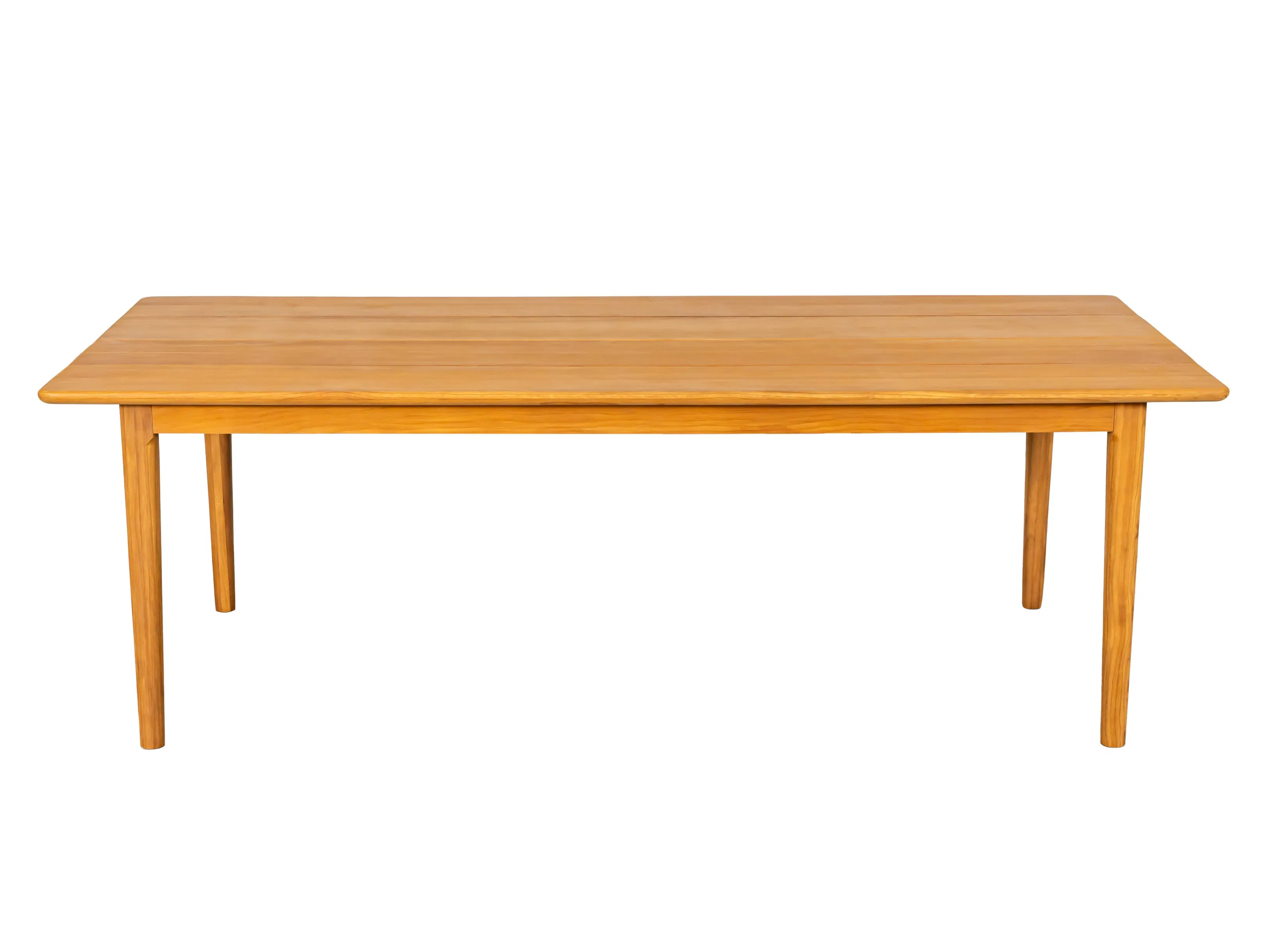 Farmhouse Style Garden Solid Wood Table Weather and Rot Resistan