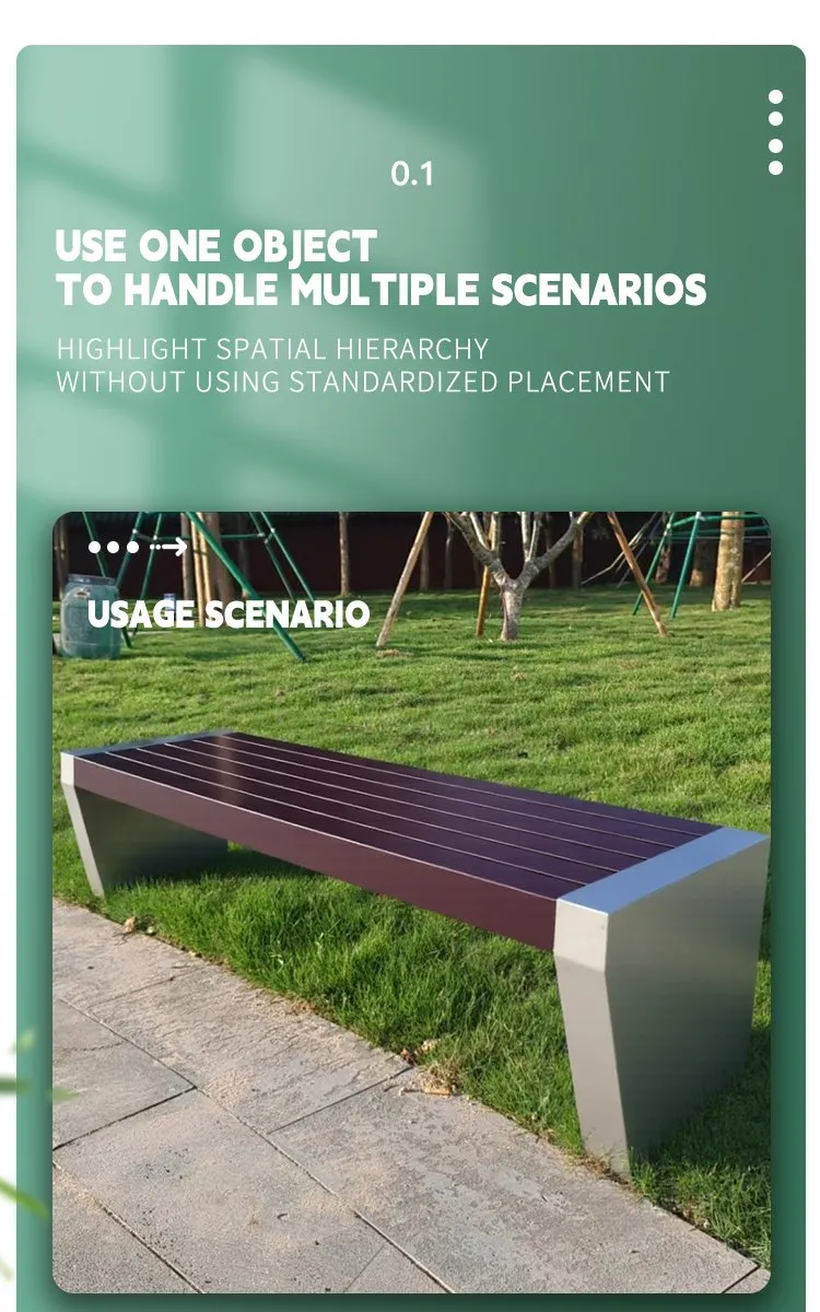 Patio Garden Bench 1