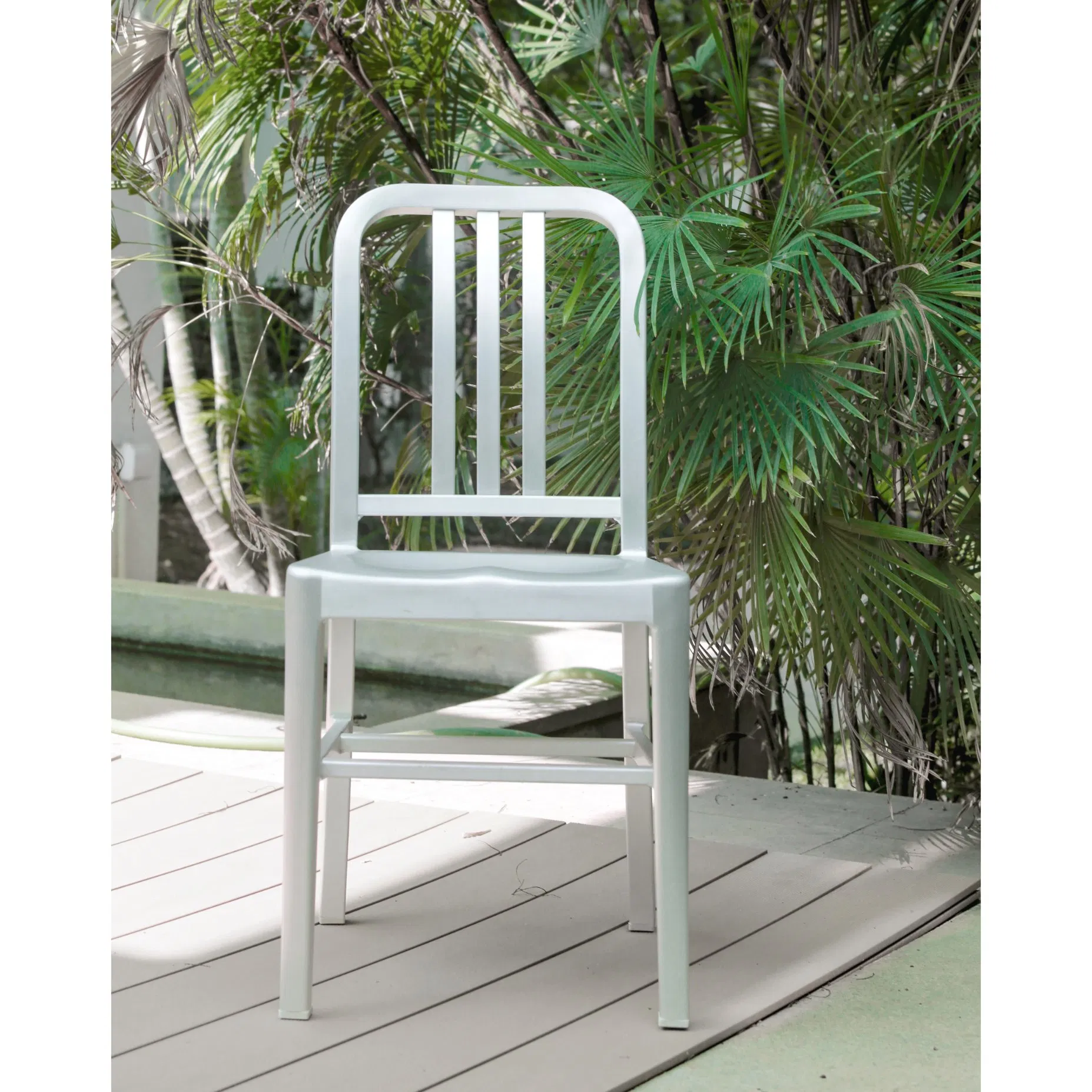 Modern Leisure Simple Outdoor Stool for Hotel Restaurant and Coffee Shop Bar Aluminum Stool