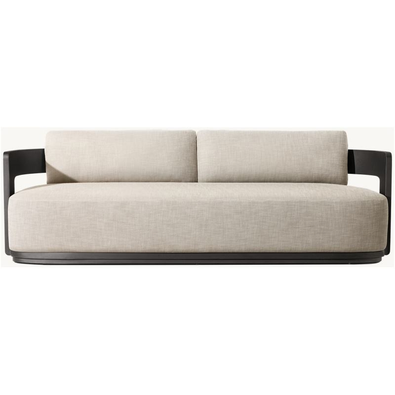 Modern Hotel Outdoor Lounge Sectional Patio Sofa Set Aluminum