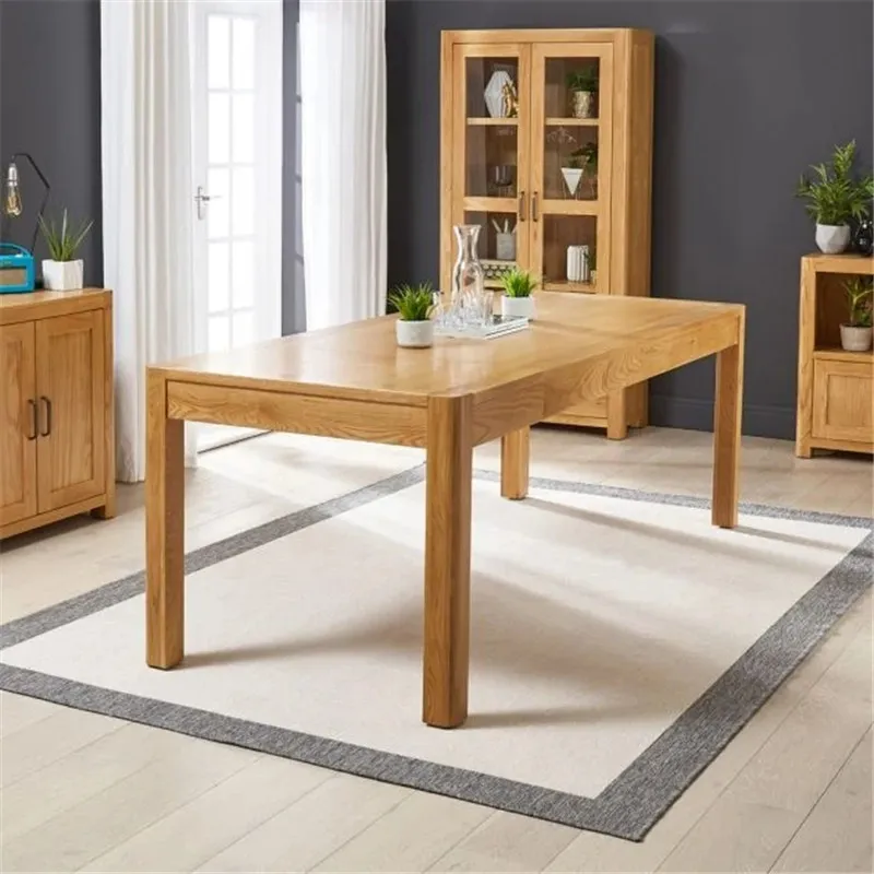 Oak Dining Table View 1