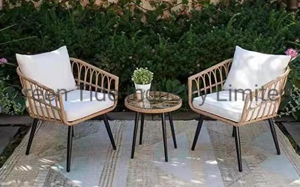 Stylish Modern Bistro Table and Chair Set for Outdoor Dining