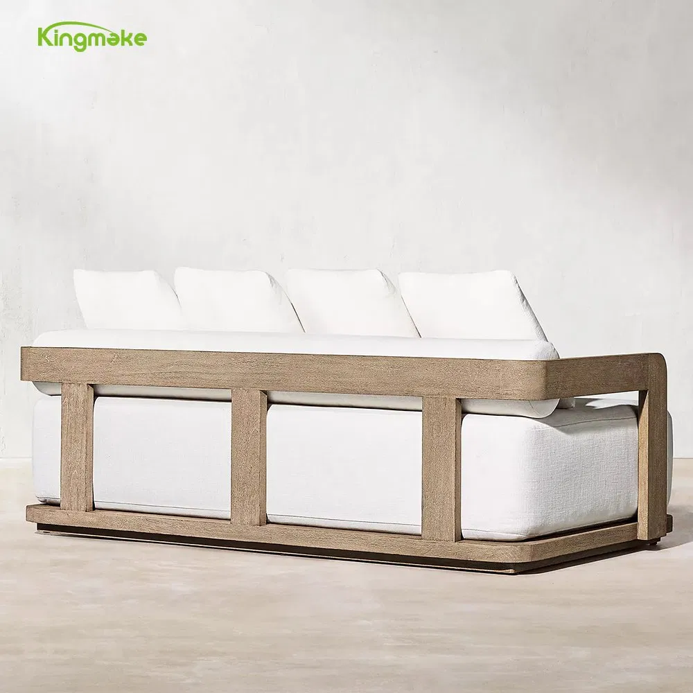 Luxury Teak Wood Outdoor Garden Handmade Sofa Furniture