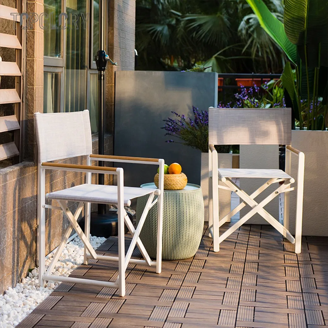 Wholesale Outdoor Furniture High Quality Hotel Home Bistro Cafe Garden Patio Balcony Chair and Table Dining Set