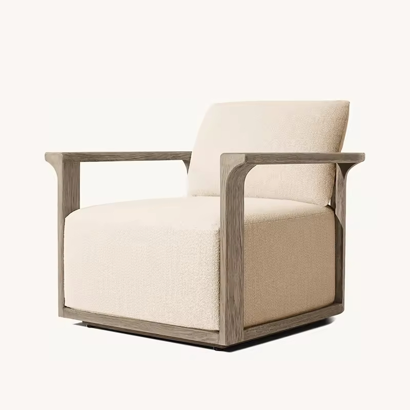 Tg Outdoor Teak Wood Sectional Sofa Set for Apartment Gym Villa Patio Garden for Outdoor Leisure