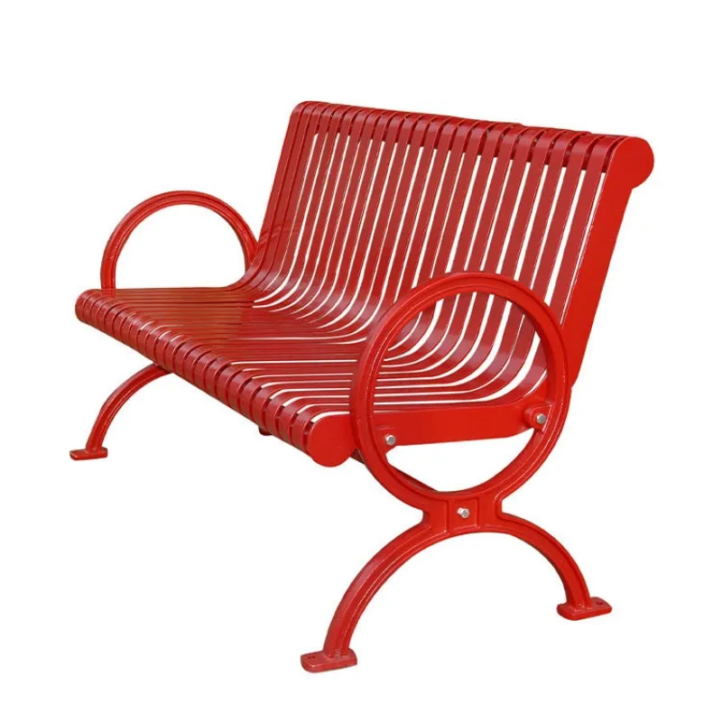 Metal Patio Bench Style 3