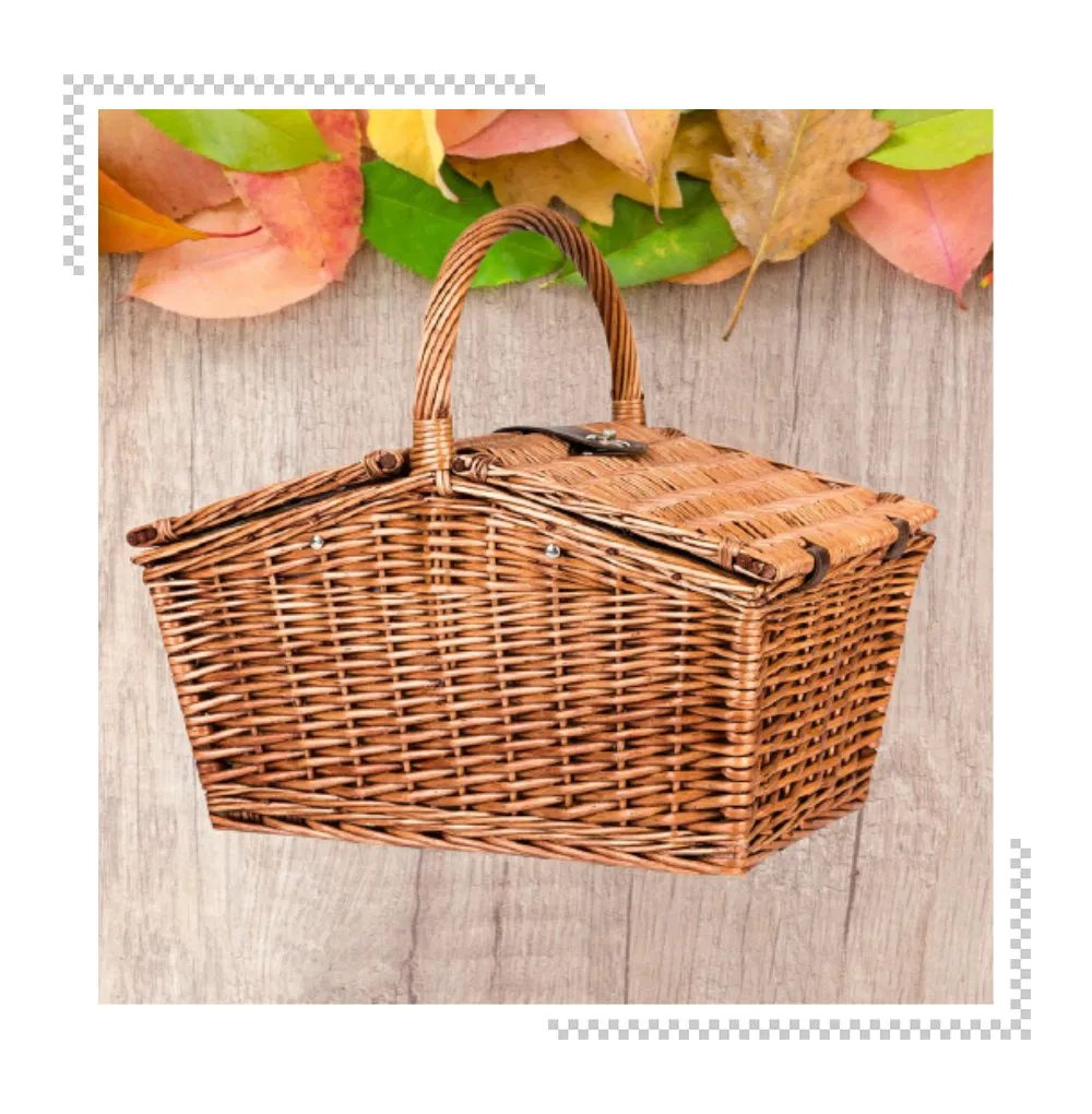 Wicker Hamper Interior