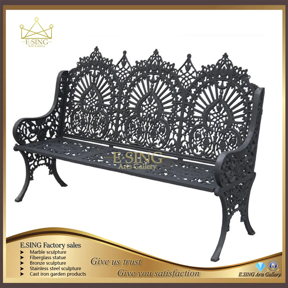 Garden Furniture Iron Casting Bench View 2