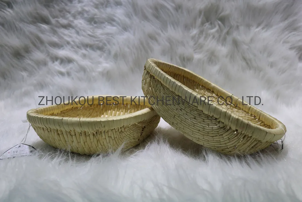 Handmade Willow Wicker Basket Detail