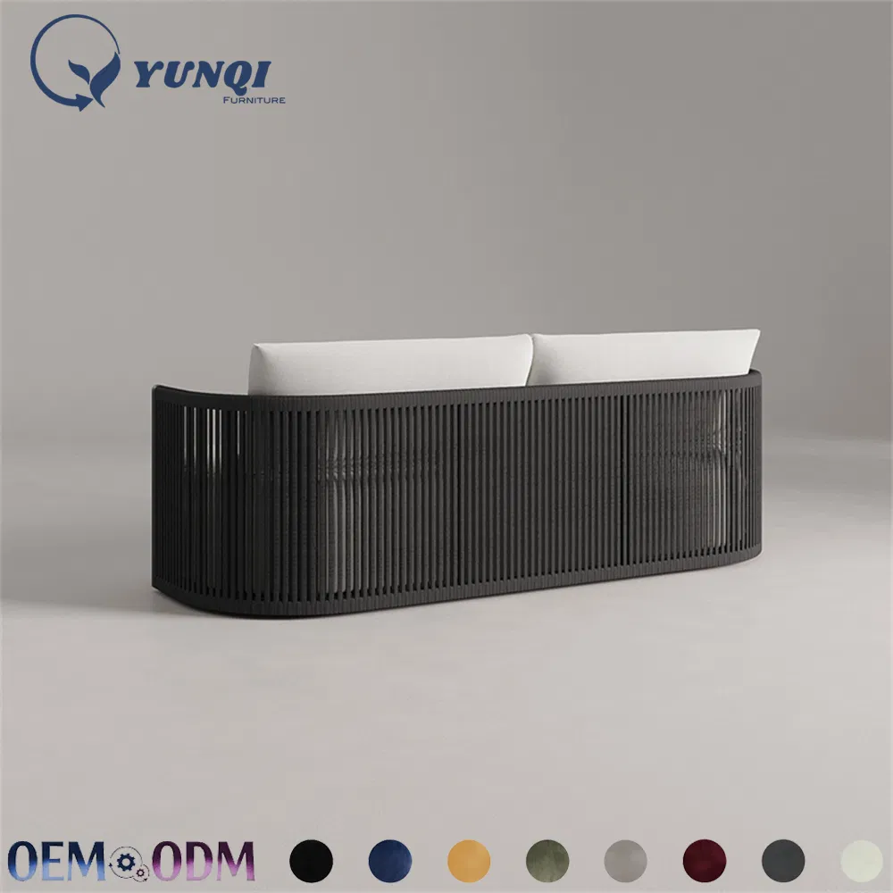 Modern Premium Quality Aluminum Patio Furniture Set for Hotels Villas Outdoor Garden Dining Courtyard Park Hall Sofa