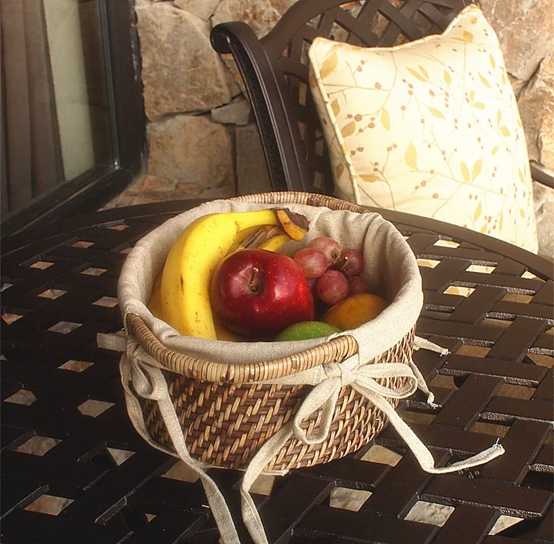 Rattan Basket Display 4