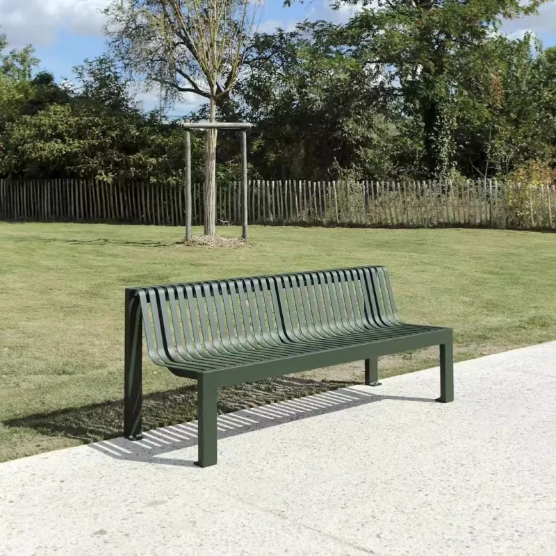 Metal Patio Bench Style 5