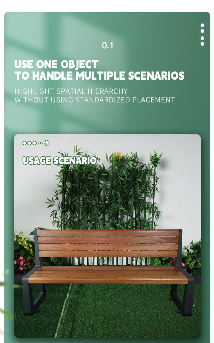 Outdoor Furniture Bench 1