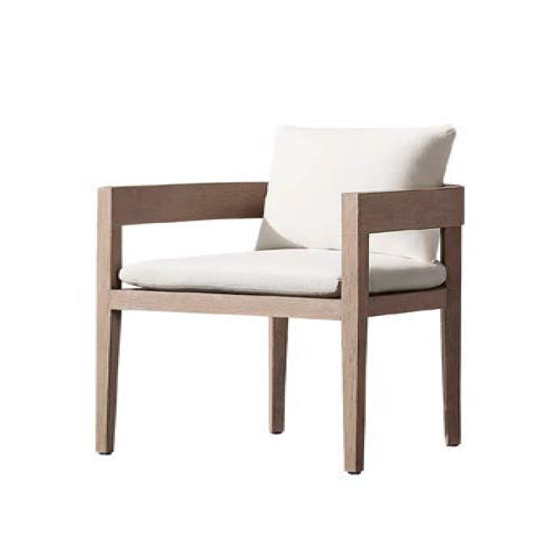 Customized Outdoor Teak Wood Furniture Set Courtyard Dining Chair and Table Garden Patio Furniture