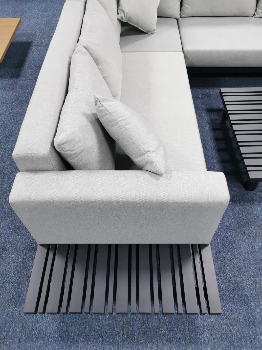 Sectional Sofa with Thick Cushions