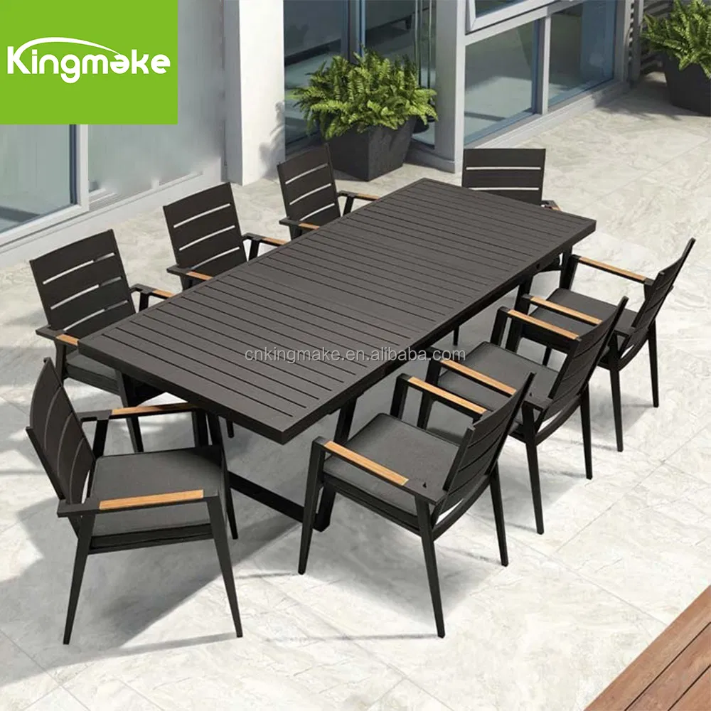 Best Selling Outdoor Table and Chairs Patio Garden Aluminum Outdoor Dining Set