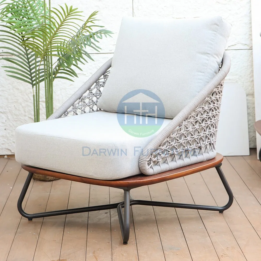 Foshan Modern Aluminum Outdoor Garden Couch Corner Outdoor Sectional Sofa