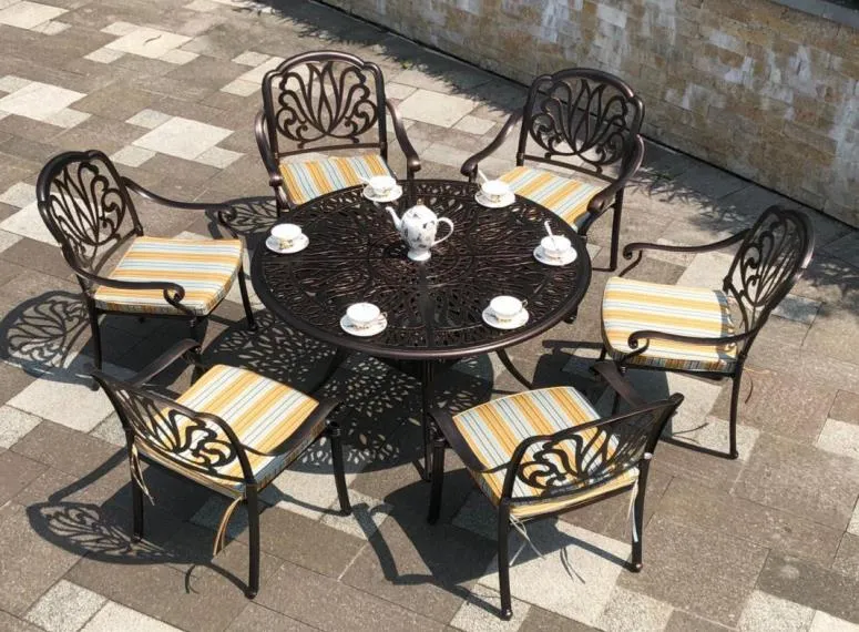 Aluminum Cast Patio Table