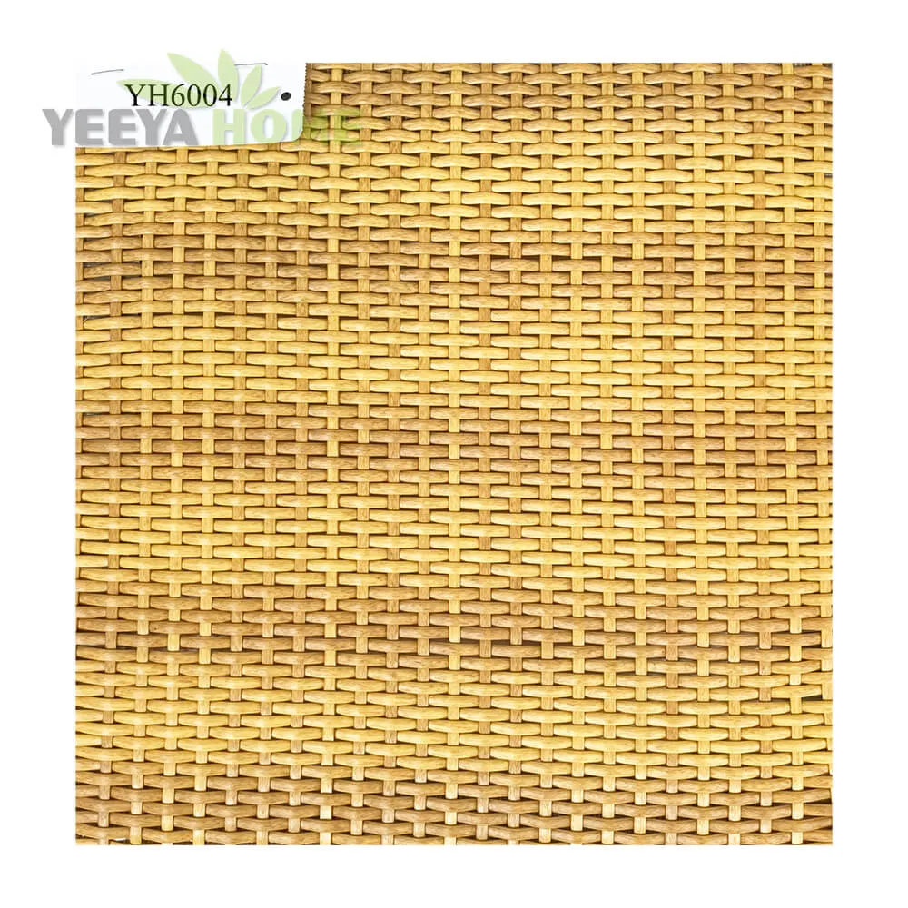 High Quality Durable Synthetic Waterproof PE Rattan Wicker for High-End Outdoor Furniture