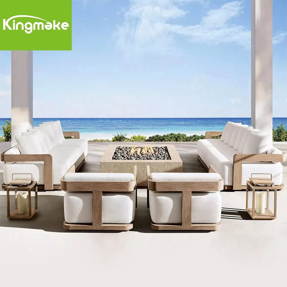 Luxury Teak Wood Outdoor Garden Handmade Sofa Furniture