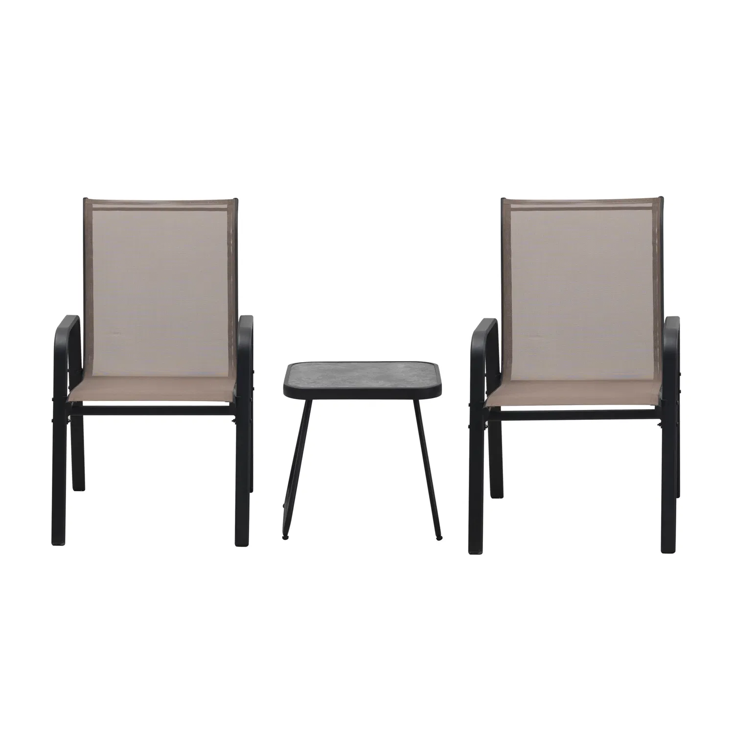 Hot-Sale Outdoor Furniture Leisure Patio Textilene Garden Bistro Set