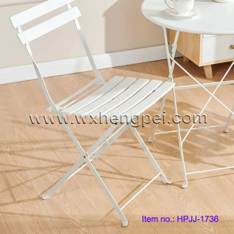 Indoor/Outdoor 3-Piece Foldable Bistro Set Display 7