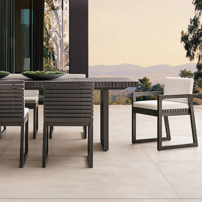 Bistro Patio Garden Furniture Dining Outdoor Restaurant Table and Chair Sets